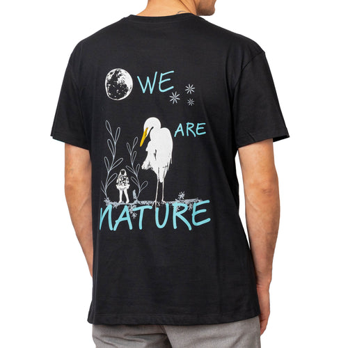 Remera Ardea negro Sunas We Are Nature