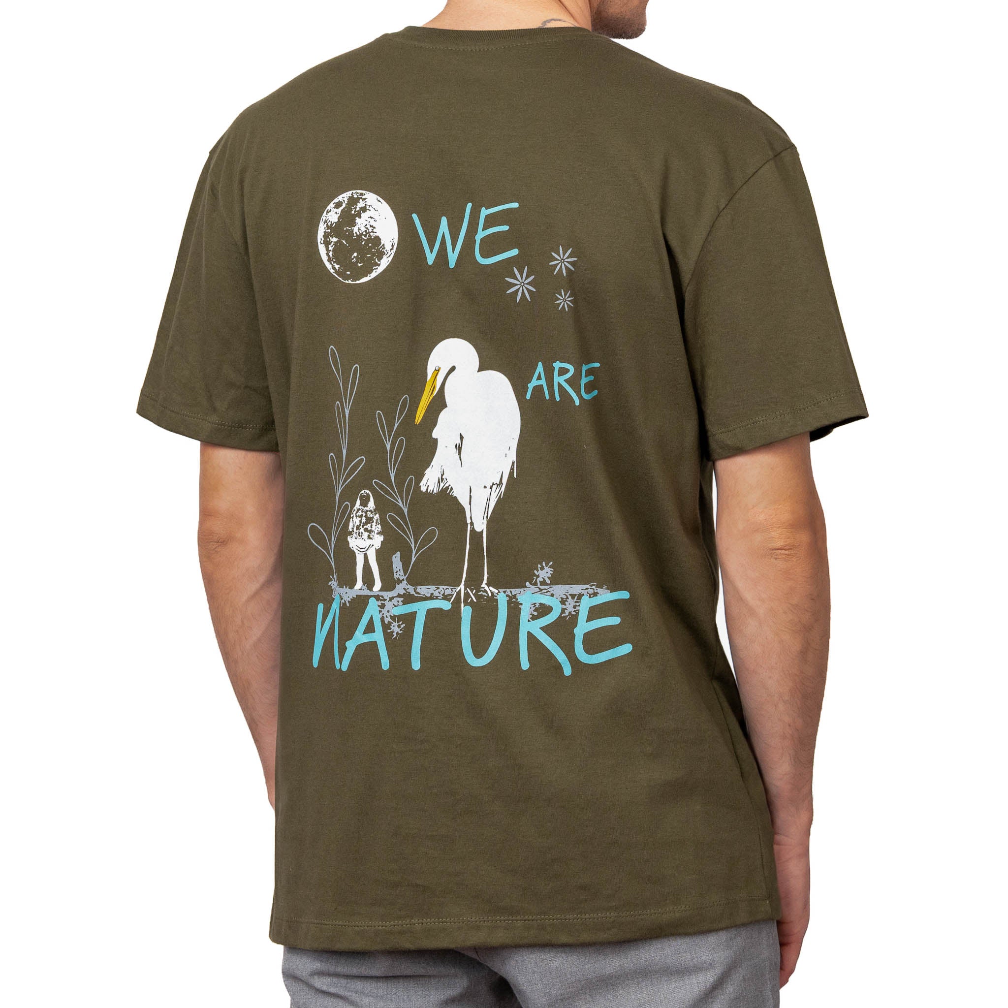Remera Ardea verde Sunas We Are Nature